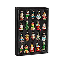 Thumbnail zu 20 kleine Weihnachtsanh�nger aus Glas