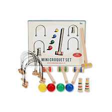 Thumbnail zu Mini Croquet Set f�r den Tisch