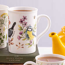 Alernatives Thumbnail 1 zu Kaffeebecher mit Gartenv�geln