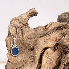 Alernatives Thumbnail 2 zu Silberkette Trinity of Eire mit Lapislazuli-Anh�nger