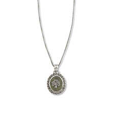 Irische Silberkette Shamrock