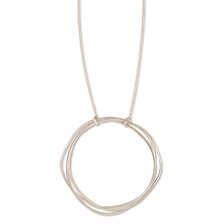 Irische Silberkette Triple Circle