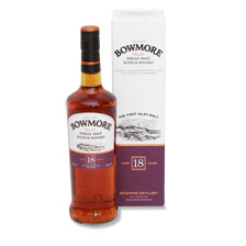 Single Malt Whisky Bowmore 18 Jahre alt