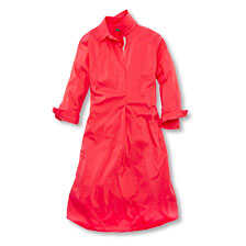 Alernatives Thumbnail 1 zu Rotes Sommerkleid mit Hemdkragen