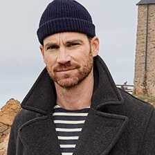 Alernatives Thumbnail 3 zu Kurzer Wollmantel Pea Coat