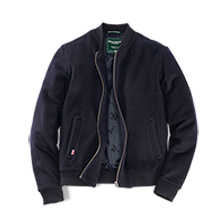 Woll-Blousonjacke