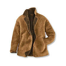 Lammfell-Lederjacke fr Damen