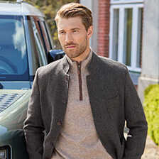 Alernatives Thumbnail 2 zu Stehkragensakko Lewis Schurwoll-Tweed