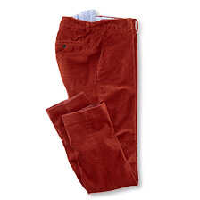 Rote Herrenhose Genua-Cord