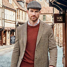 Alernatives Thumbnail 1 zu Tweedsakko aus Donegal-Garn