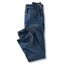 Five-Pocket-Jeans mit hohem Bund