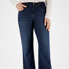 Alernatives Thumbnail 1 zu Five-Pocket-Jeans mit hohem Bund