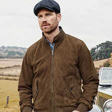 Alernatives Thumbnail 1 zu Wildlederjacke Baracuta G9