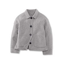 Alernatives Thumbnail 1 zu Kurze Wolljacke mit Kentkragen