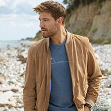 Alernatives Thumbnail 1 zu Lederblouson aus Ziegenvelours