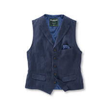 Thumbnail zu Leinenweste f�r Herren