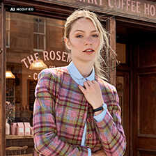 Alernatives Thumbnail 4 zu Rundhals-Blazer Mallalieus Tweed