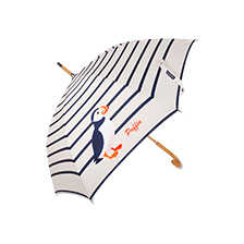 Thumbnail zu Regenschirm Streifen mit Papageientaucher