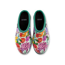 Alernatives Thumbnail 2 zu Garten-Clogs mit bunten Blumen