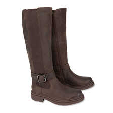 Lederstiefel im Reiterstil