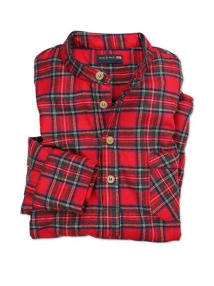 Flanell-Nachthemd Royal Stewart Tartan