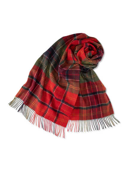 Lambswool-Schal mit Schottenkaro
