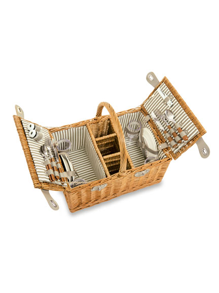 Picknickkorb f�r vier Personen