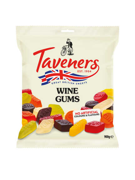 Englische Weingummis in 900-g-Packung